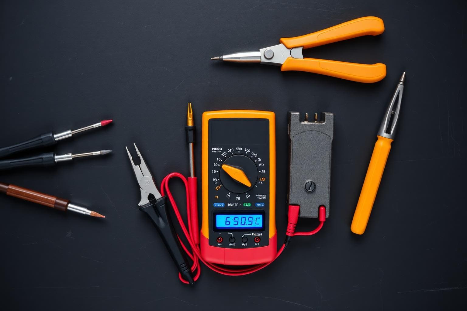 Técnico profesional con herramientas de reparación de electrodomésticos